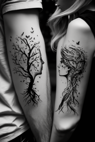 Creative Matching Tattoo Ideas To Share With A Loved One